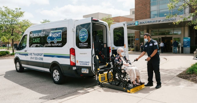 NEMT Van in Milwaukee