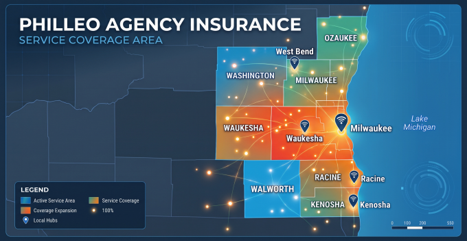 Philleo Agency Insurance Coverage Area